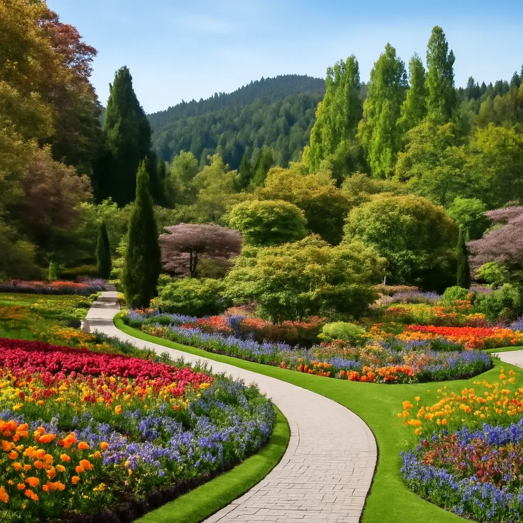 Local view related to best time to visit butchart gardens in Victoria
